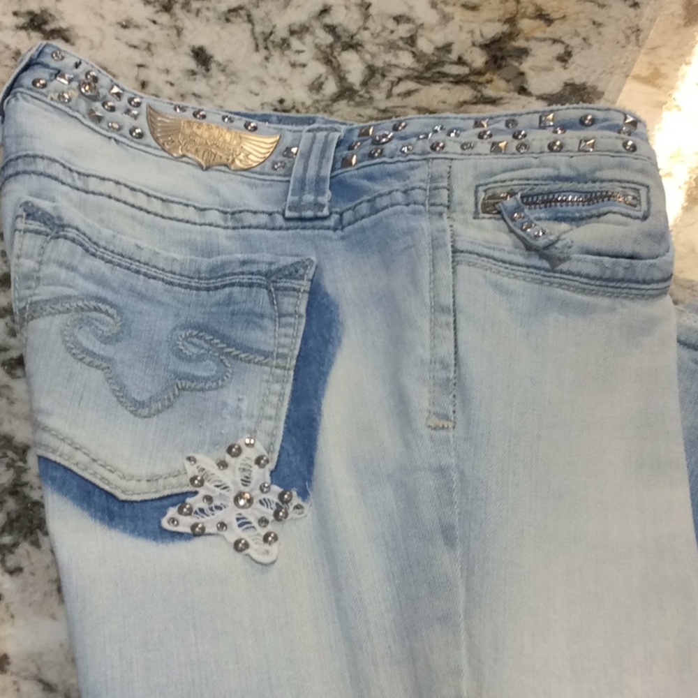 Studded jeans by BE Rocks by Express